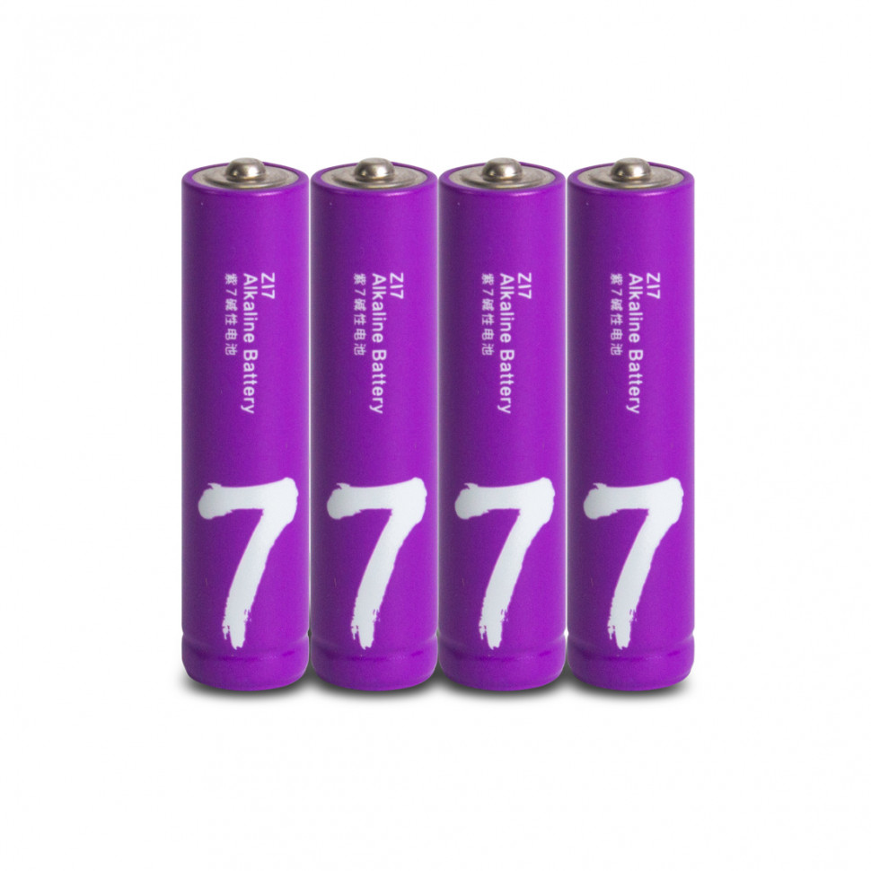 Батарейки Xiaomi ZMI AA724 Rainbow 7 AAA (24шт в упак.)