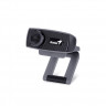 Веб-Камера, Genius, FaceCam 1000X, USB 2.0, 1280x720, 1.0Mpx, Микрофон, Крепление: зажим,Чёрный