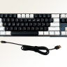 Механическая клавиатура DARK ALIEN K710 RGB, 71-keys, RU+ENG, бело-черный