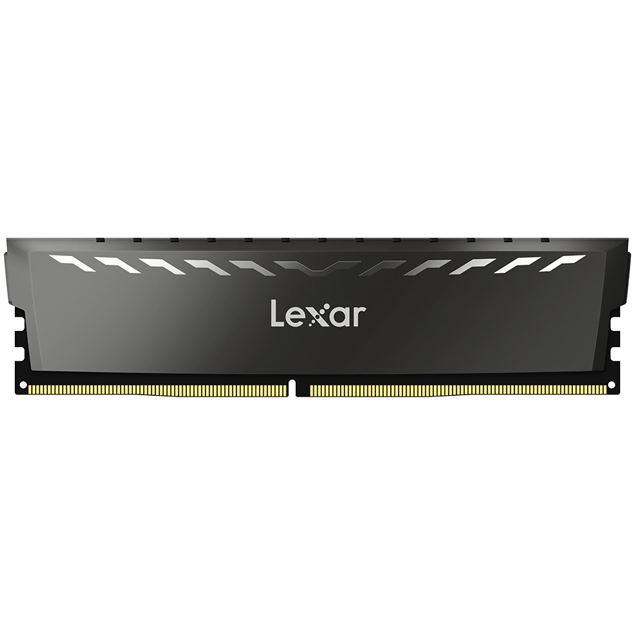 Lexar® 8GB THOR DDR4 3600 UDIMM XMP Memory with white heatsink. Single pack, EAN: 843367130238
