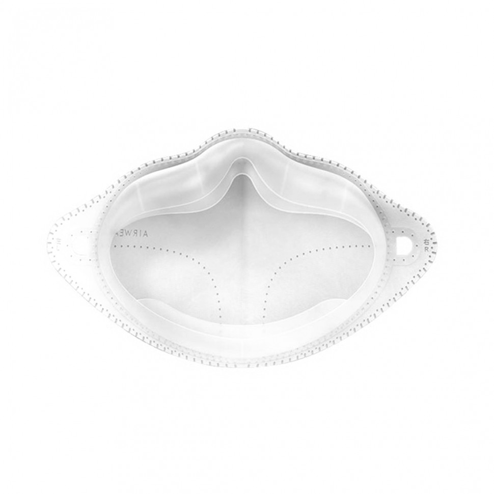 Сменный фильтр для маски для очистки воздуха Xiaomi MiJia AirWear Белый
