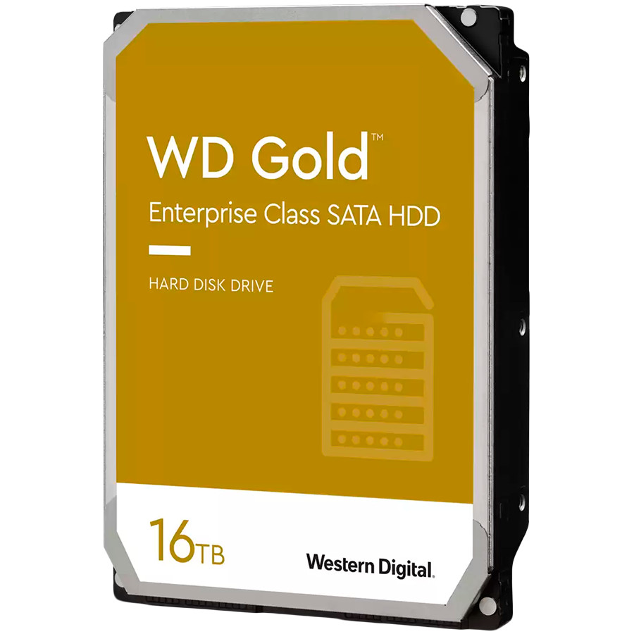 HDD Server WD Gold (3.5'', 16TB, 512MB, 7200 RPM, SATA 6 Gb/s)