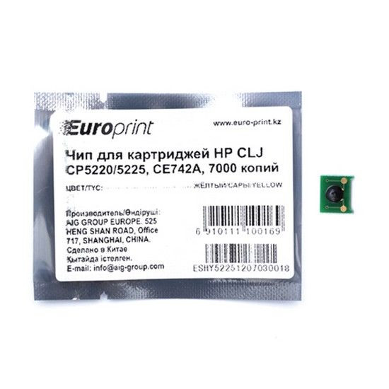 Чип Europrint HP CE742A