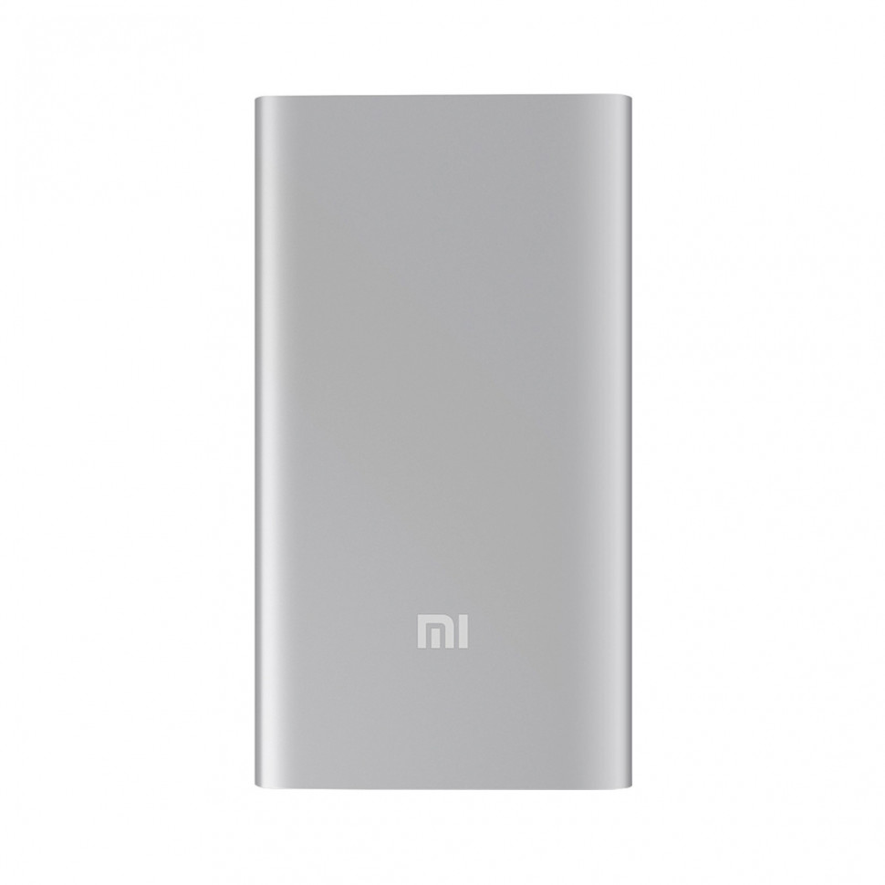 Портативное зарядное устройство Xiaomi Mi Power Bank 5000mAh V2 (2018) Серебристый