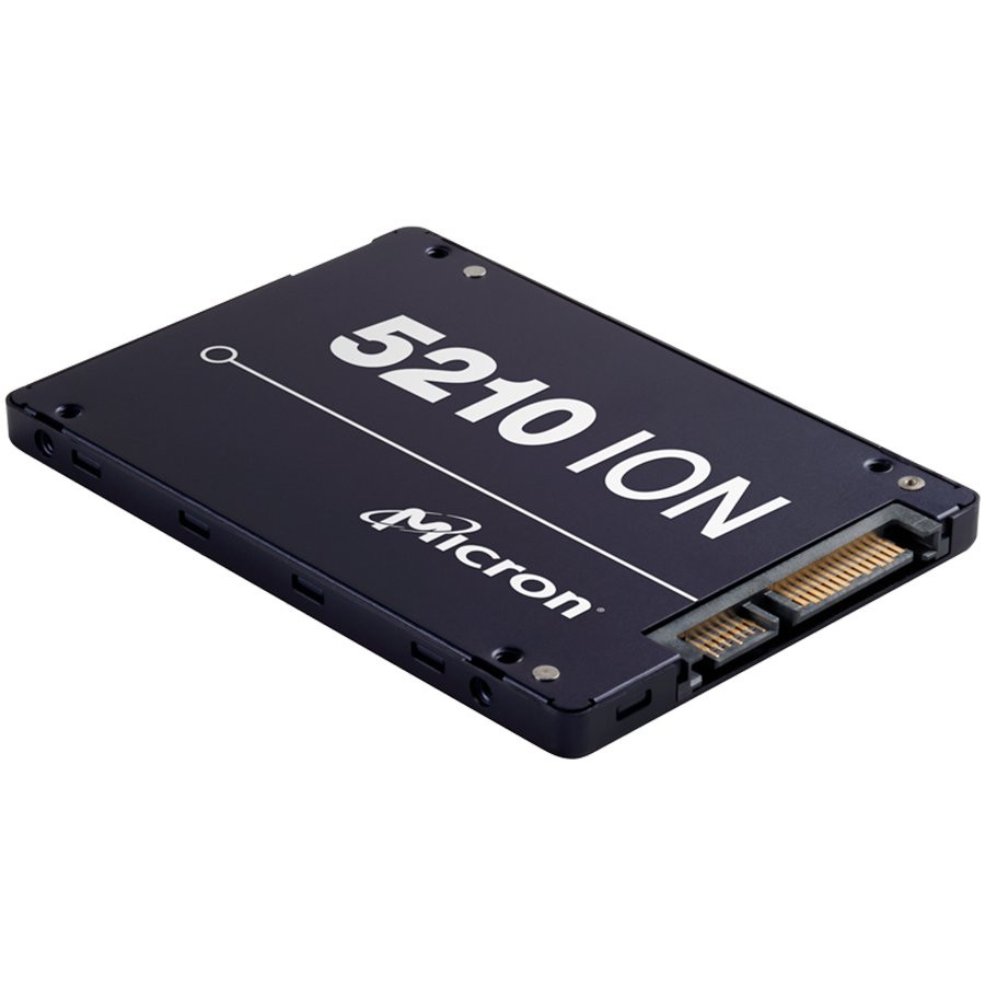 MICRON 5210 ION 1.92TB Enterprise SSD, 2.5” 7mm, SATA 6 Gb/s, Read/Write: 540 / 260 MB/s, Random Read/Write IOPS 70K/13K