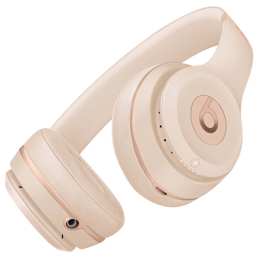 Beats Solo3 Wireless On-Ear Headphones - Satin Gold, Model A1796