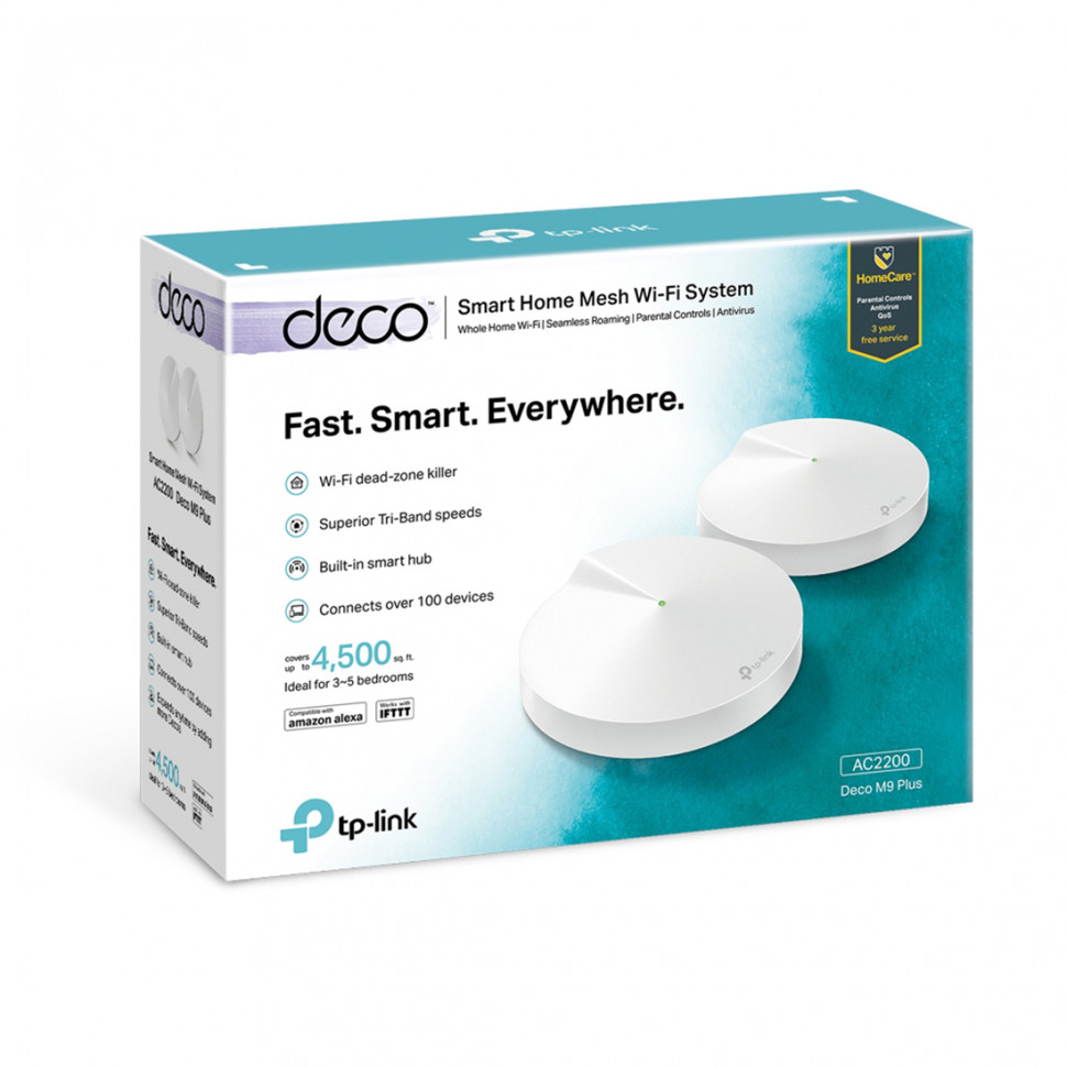 Маршрутизатор TP-Link Deco M9 Plus(2-pack)