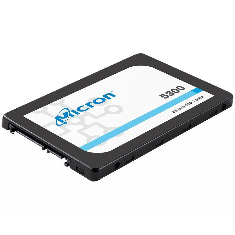 MICRON 5300 MAX 480GB Enterprise SSD, 2.5” 7mm, SATA 6 Gb/s, Read/Write: 540 / 460 MB/s, Random Read/Write IOPS 95K/60K