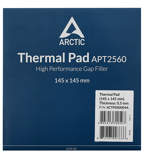Термопрокладка Arctic Cooling Thermal pad ,heatsink compound, 145x145x0.5mm