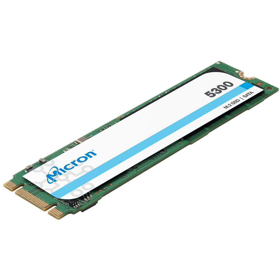 MICRON 5300 PRO 1.92TB Enterprise SSD, M.2 2280, SATA 6 Gb/s, Read/Write: 540 / 520 MB/s, Random Read/Write IOPS 95K/30K