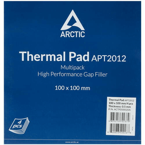Термопрокладка Arctic Cooling Thermal pad ,heatsink compound, 100x100x1mm