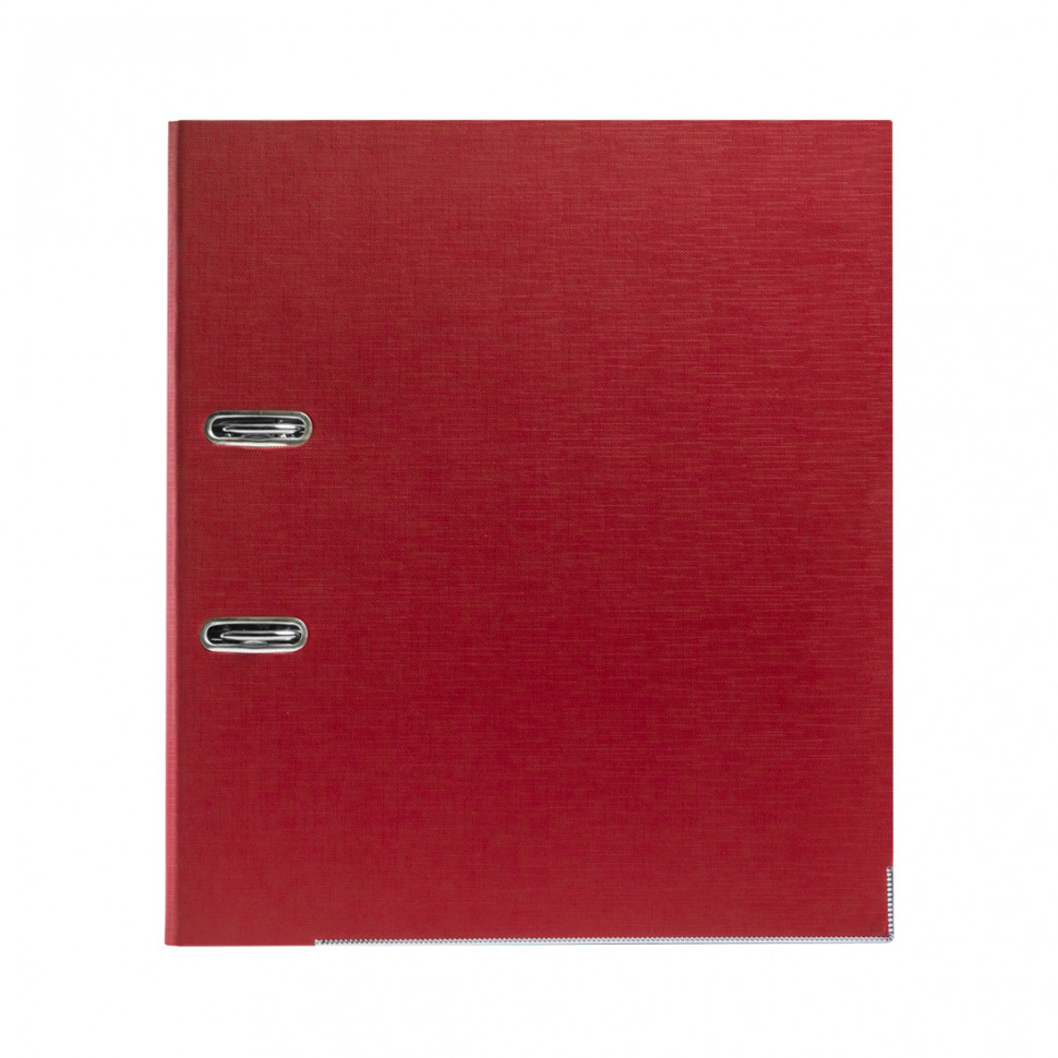 Папка-регистратор Deluxe с арочным механизмом, Office 3-RD24 (3" RED), А4, 70 мм, красный