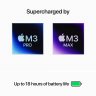 14-inch MacBook Pro: Apple M3 Pro chip with 11‑core CPU and 14‑core GPU, 512GB SSD - Silver,Model A2992