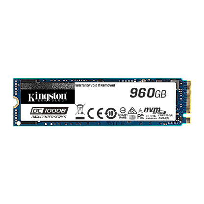 Твердотельный накопитель SSD 960 Gb, M.2 2280, Kingston DC1000B, SEDC1000BM8/960G NVMe PCIe