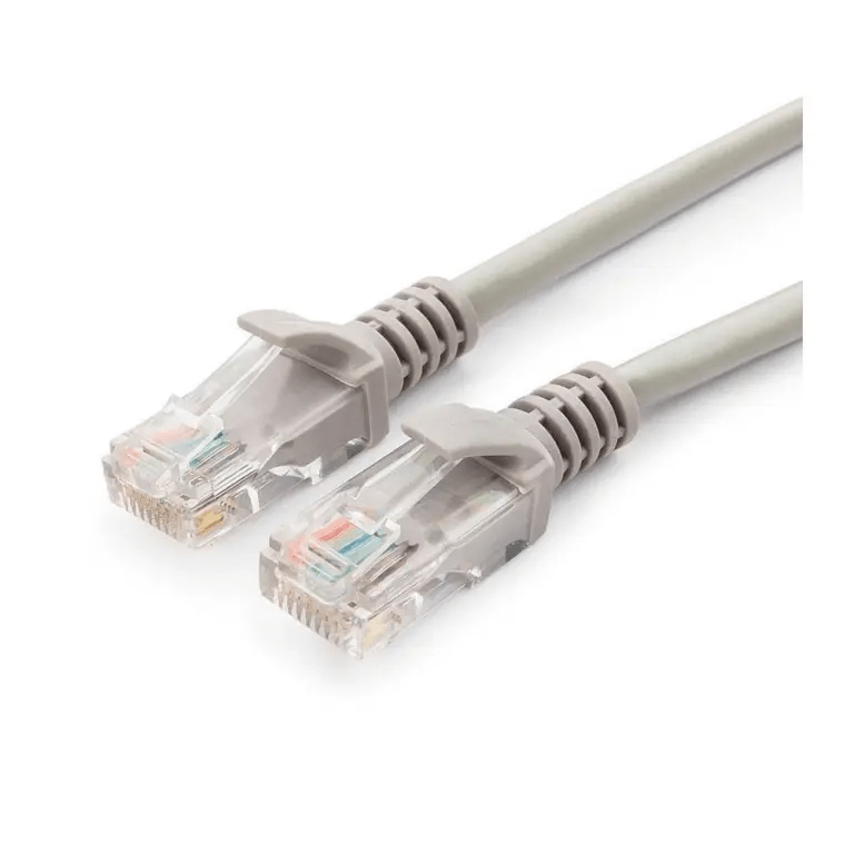 Патч-корд Cablexpert PP10-5M, серый ,Cable Patch cord UTP 5e-Cat 5 m