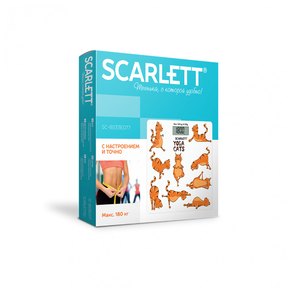 Напольные весы Scarlett SC-BS33E077