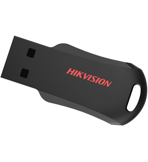 Флешка USB Hikvision, HS-USB-M200R/16G, 16GB ,flash USB 2.0, black/red