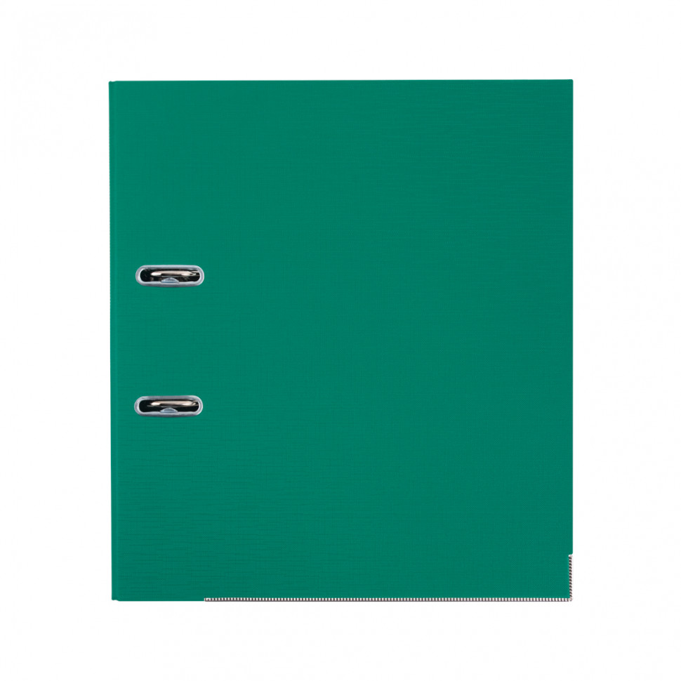 Папка-регистратор Deluxe с арочным механизмом, Office 2-GN36 (2" GREEN), А4, 50 мм, зеленый