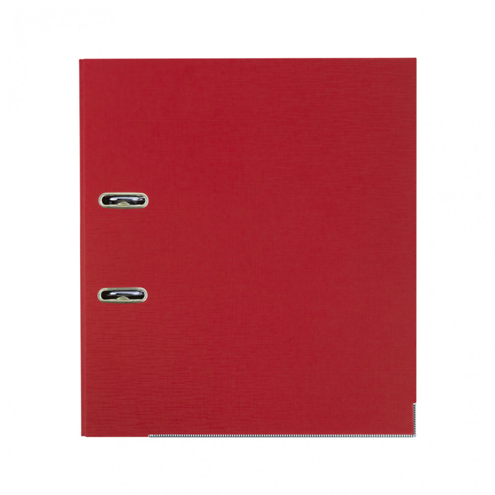 Папка-регистратор Deluxe с арочным механизмом, Office 2-RD24 (2" RED), А4, 50 мм, красный