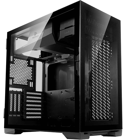 Корпус ATX midi tower Antec, P120 Crystal, (без БП), черный ,Case black