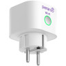 Smart Power Plug is a device to control remotely via Wi-Fi connected through it load, measure its power and monitor electrical energy consumption. White color, multi language version.