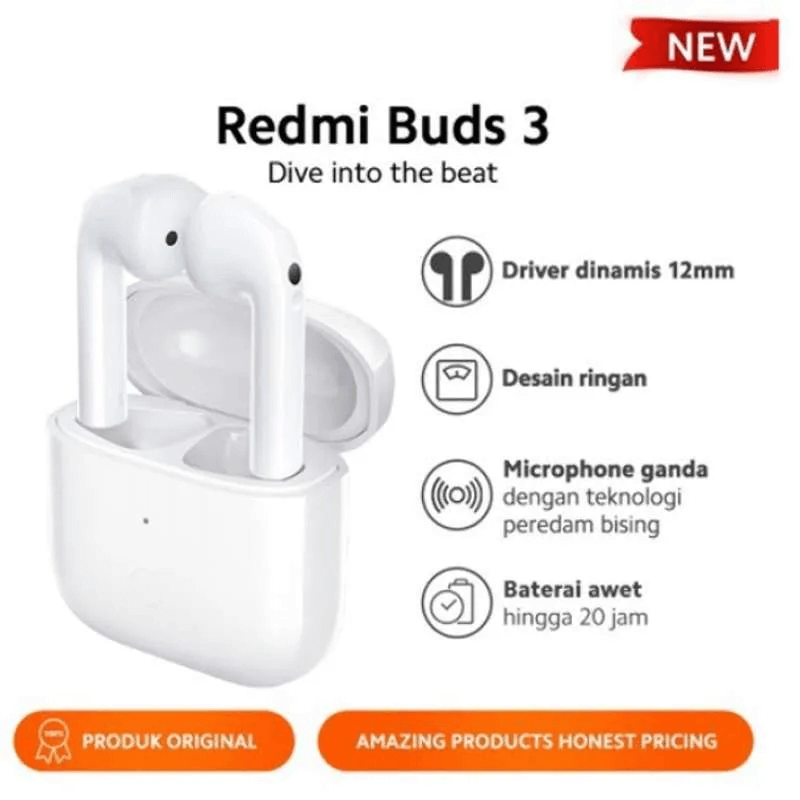 Наушники Xiaomi Buds 3 Белый