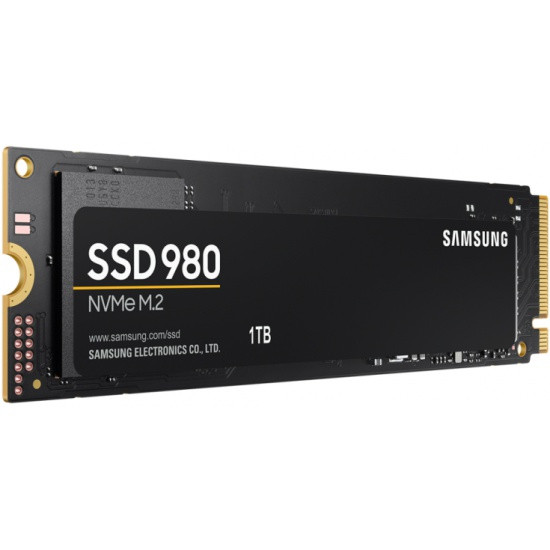SSD Накопитель Samsung 980 NVMe, M.2, 1TB, MZ-V8V1T0BW
