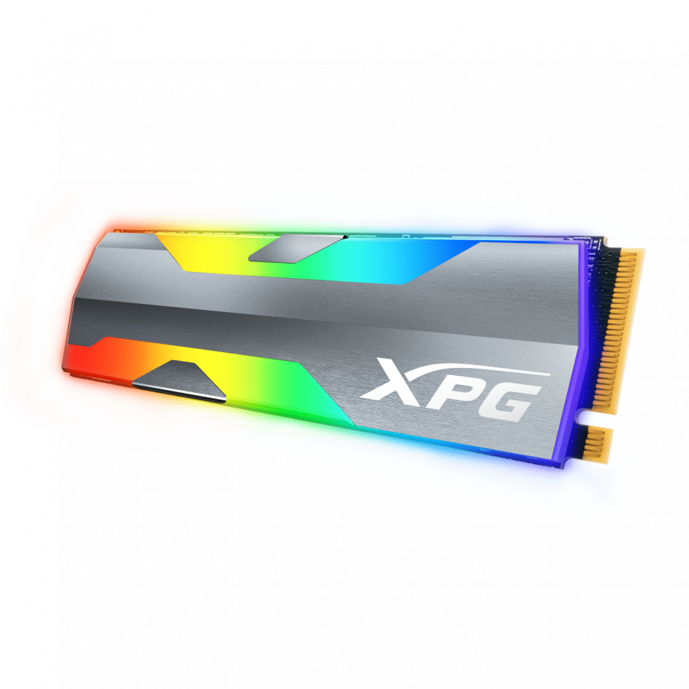 Твердотельный накопитель A-Data XPG SPECTRIX S20G, 500Gb, read 2500 / write 1800, PCI-E 3.x x4, M2 NVMe, RGB