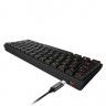 Механическая клавиатура LEAVEN K28, 61-key, ENG, RGB, черный
