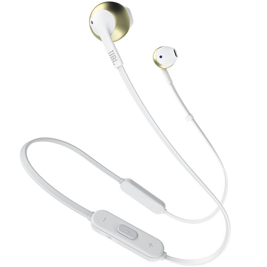 JBL Tune 205BT - Wireless In-Ear Headset - Chrome Gold