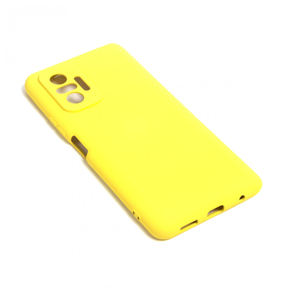 Чехол для телефона X-Game XG-HS32 для Redmi Note 10 Pro Силиконовый Жёлтый