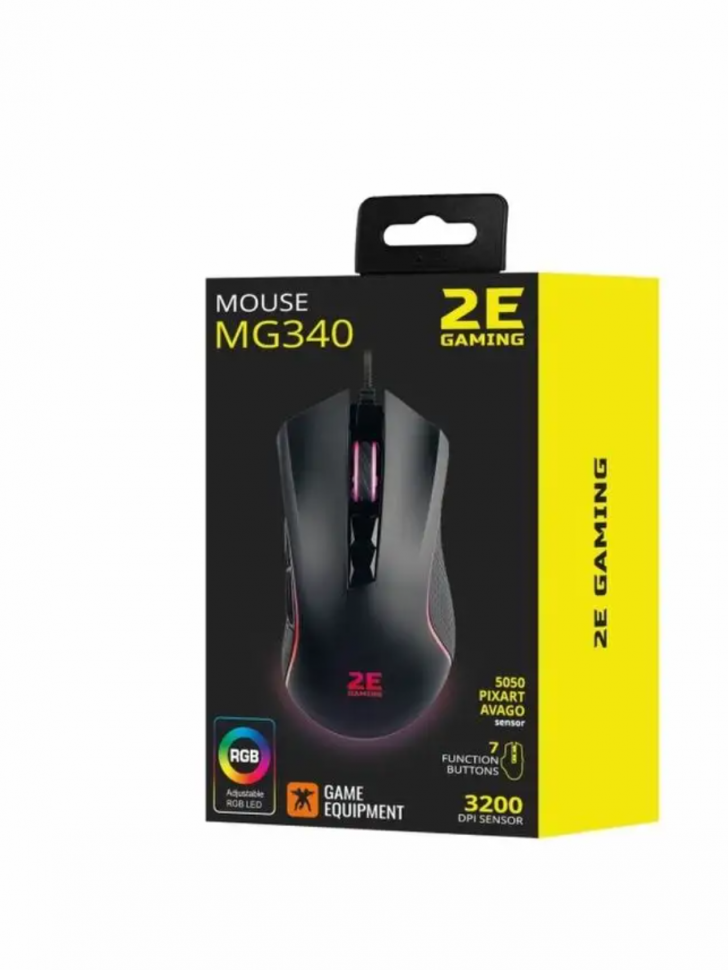 Мышь Игровая 2E Gaming Mouse MG340 Black