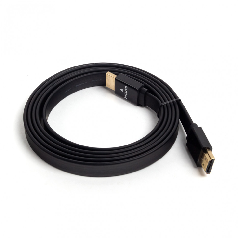 Интерфейсный кабель HDMI-HDMI плоский SVC HF0150-P