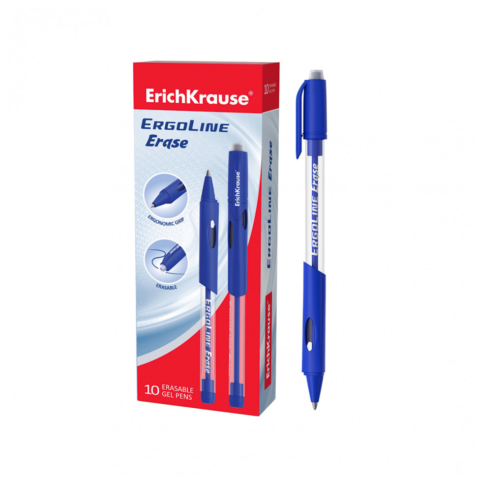 Ручка гелевая сo стираемыми чернилами ErichKrause® ErgoLine® Erase