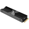 Lexar® 1TB PRO ,High Speed PCIe Gen4 with 4 Lanes M.2 NVMe up to 7500 MB/s read and 6300 MB/s write. Heatsink, EAN: 843367128648