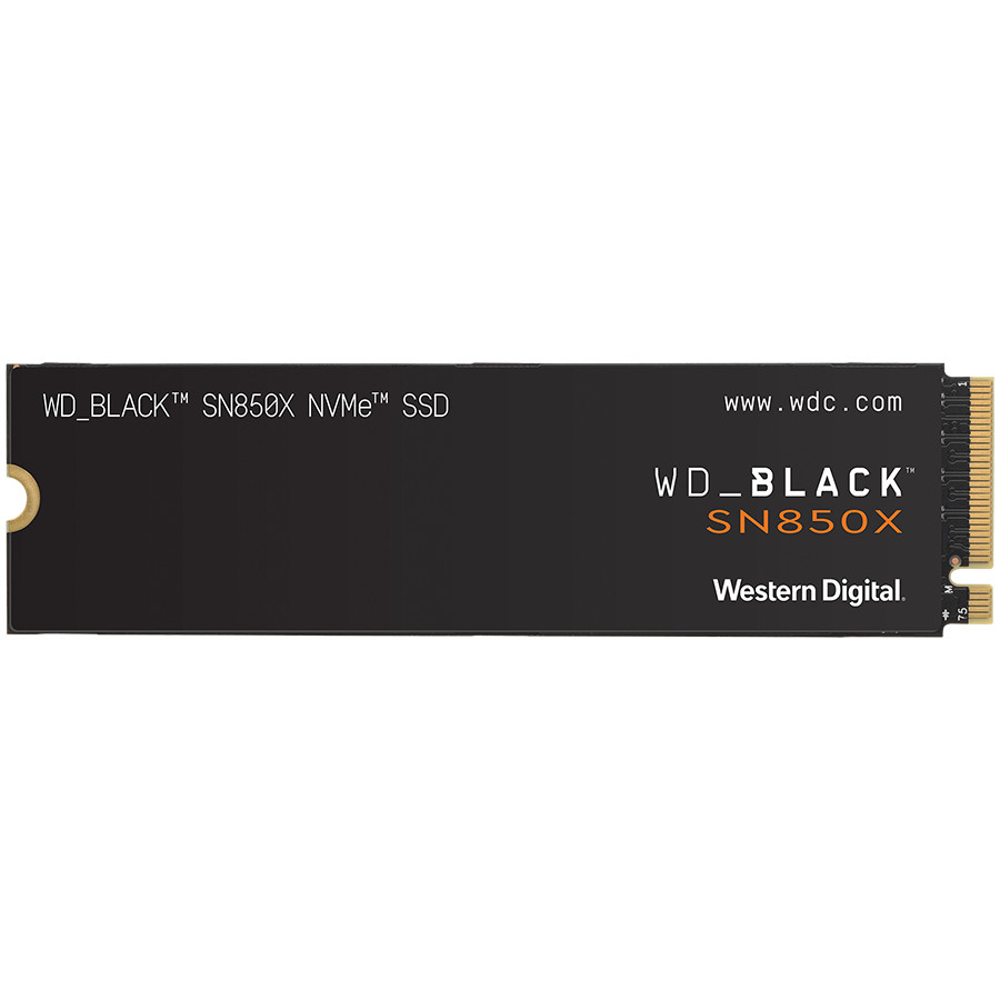 SSD WD Black SN850X 4TB M.2 2280 PCIe Gen4 x4 NVMe, Read/Write: 7300/6600 MBps, IOPS 1200K/1100K, TBW: 2400