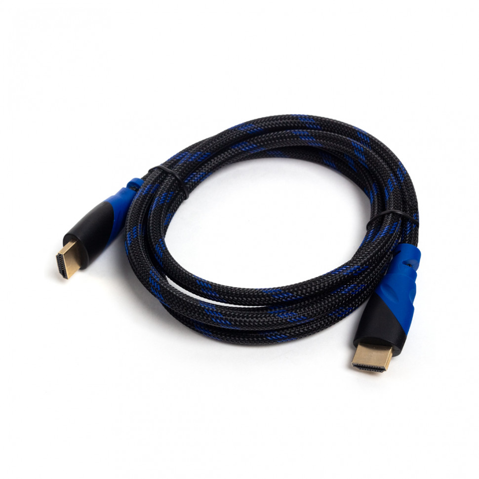Интерфейсный кабель HDMI-HDMI SVC HR0150BL-P, 30В, Синий, Пол. пакет, 1.5 м