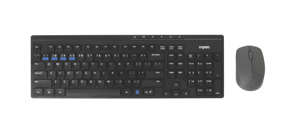 Комплект Клавиатура + Мышь Rapoo 8100M