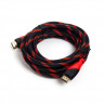 Интерфейсный кабель HDMI-HDMI SVC HR0300RD-P, 30В, Красный, Пол. пакет, 3 м