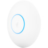Ubiquiti U6-LR Long Range, High-performance, indoor/outdoor WiFi 6 access point with extended signal range, 185m2 coverage, 350+ connected devices, 4x4 MIMO, IP54, 600 Mbps on 2.4 GHz and 2400 Mbps on 5 GHz, PoE adapter (U-POE-AT-EU) not included
