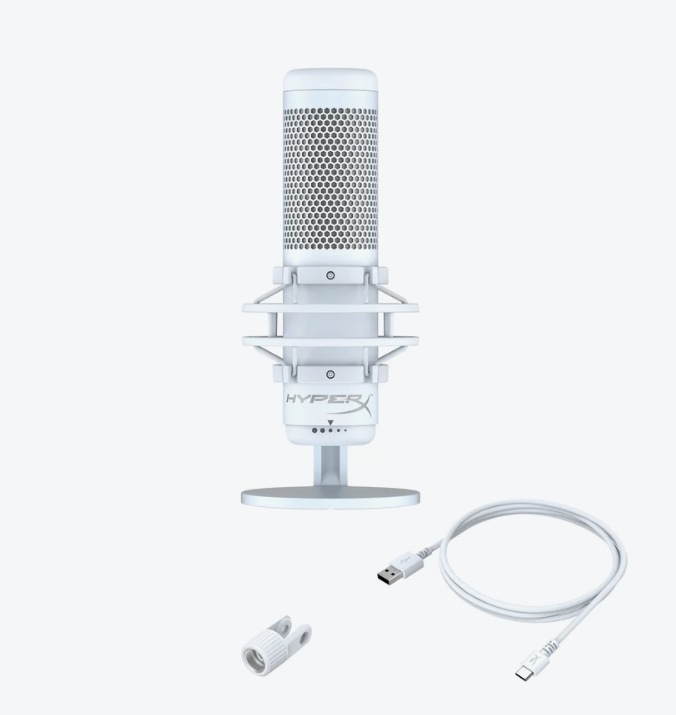 Микрофон HyperX QuadCast S (White) 519P0AA