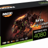 Видеокарта Inno3D GeForce RTX4080 X3 OC, 16G GDDR6X 256-bit HDMI 3xDP N40803-166XX-187049N