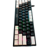Механическая клавиатура LEAVEN K620, 61-key, RU+ENG, бело-черный