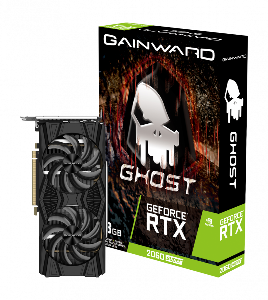 Видеокарта Gainward RTX 2060 Super GHOST 8GB