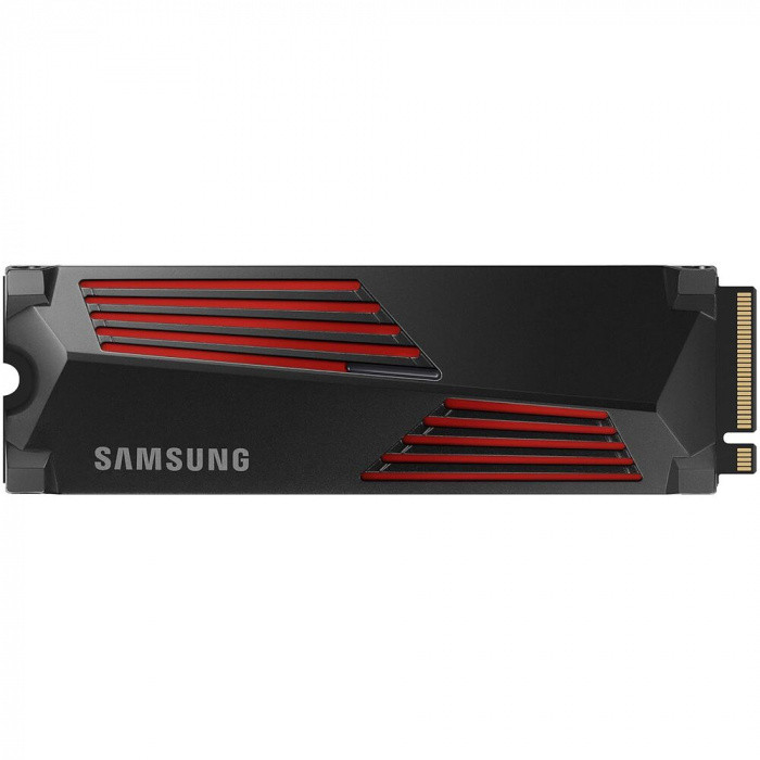Твердотельный накопитель SSD Samsung 990 PRO [MZ-V9P1T0GW], [1 ТБ, M.2 2280 PCI-E, чтение: 7450 МБ/с, запись: 6900 МБ/с]