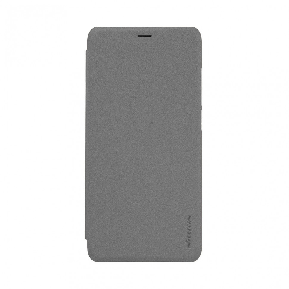 Чехол для телефона NILLKIN для Redmi 5 Plus (Sparkle Leather Case) Книжка Темно-серый