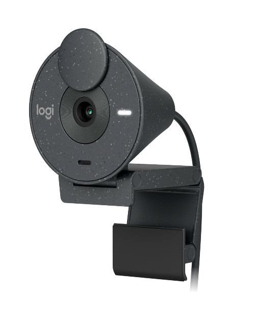 Вэб-камера  LOGITECH Web camera Brio 300 Full HD, Black