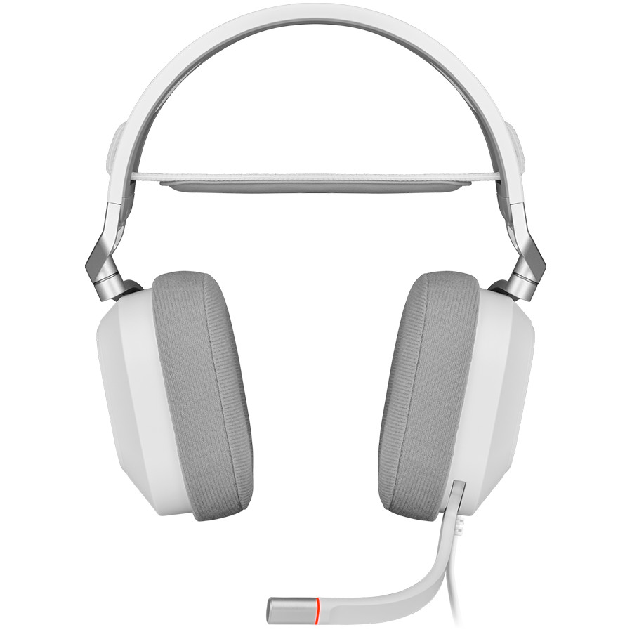 Corsair HS80 RGB USB Headset, White - EU, EAN:0840006644521
