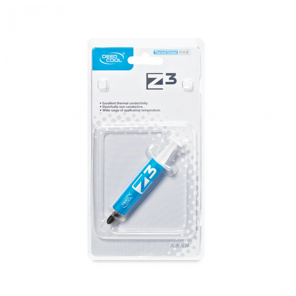 Термопаста Deepcool Z3, в шприце, 1,5 грамм
