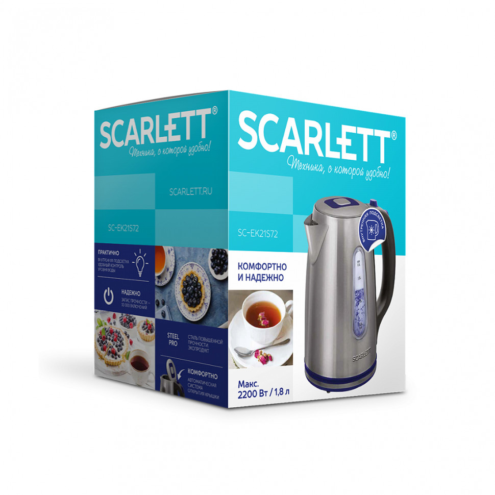 Электрический чайник Scarlett SC-EK21S72